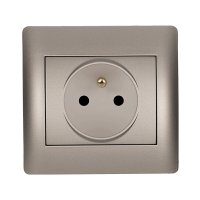 RHYME FRENCH TYPE SOCKET GREY METALLIC