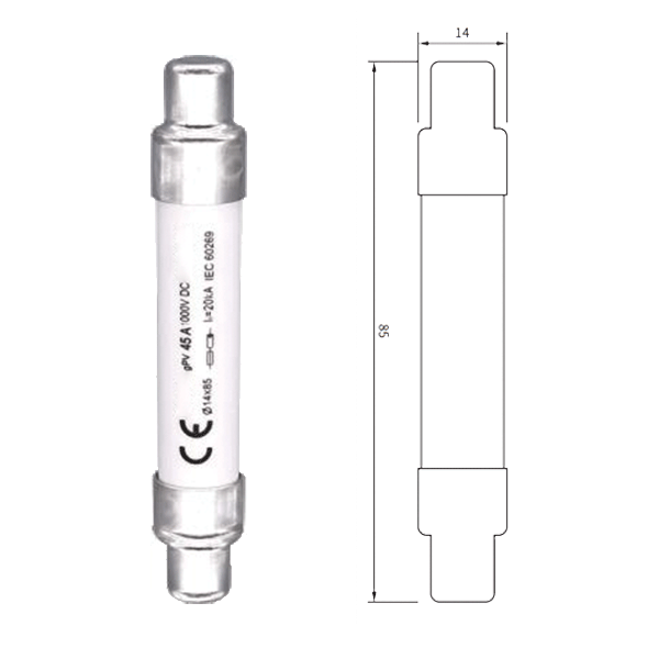 SÄKRING LINK 14X85 40A 1500VDC