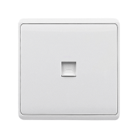 LONDON COMPUTER RJ45 SOCKET WHITE