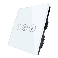 WI-FI SMART TOUCH EU FAN SWITCH WHITE                                                                                                                                                                                                                          