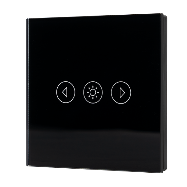 WI-FI SMART TOUCH EU DIMMER SWITCH BLACK                                                                                                                                                                                                                       