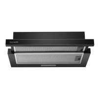 Telescopic cooker hood EL-60L03BL 400m³/h black