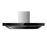 T-shaped wall mounted hood EL-90M79BL 800m³/h  silver/black