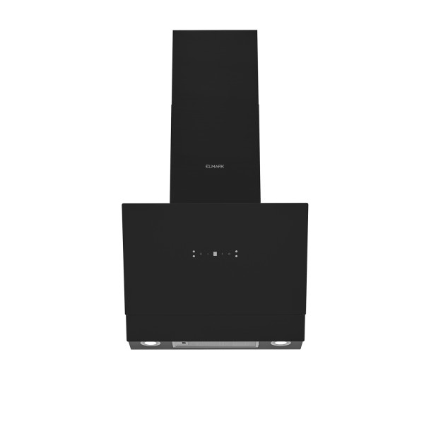 Angled wall mounted cooker hood EL-60J72BL 800m³/h black                                                                                                                                                                                                       