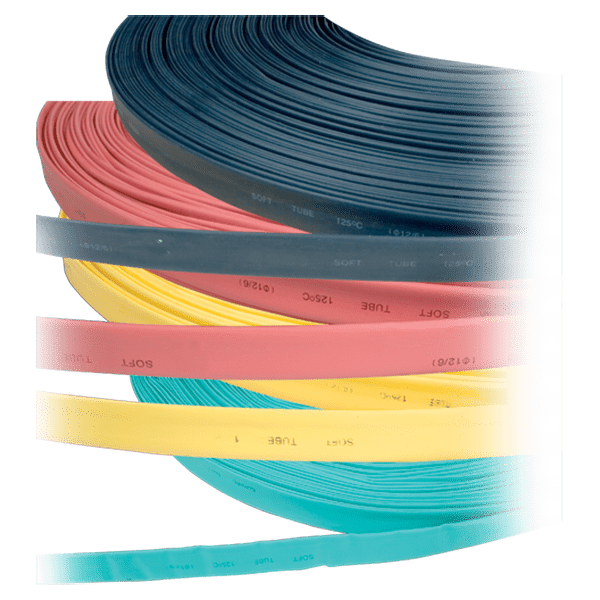 VÄRMEKRYMPNINGSRÖR 12/6MM RÖTT