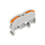 TERMINAL FOR DIN RAIL 1 INPUT/1 OUTPUT 4MM2