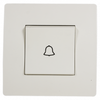 BASIC TG112 DOORBELL SWITCH CREAM