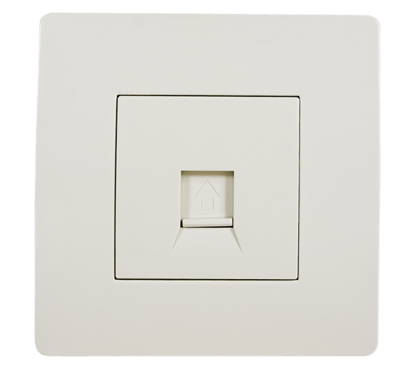 BASIC TZ112 COMPUTER LINE SOCKET CREAM