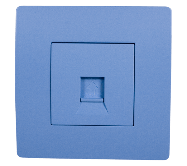 BASIC TZ112 COMPUTER LINE SOCKET BLUE