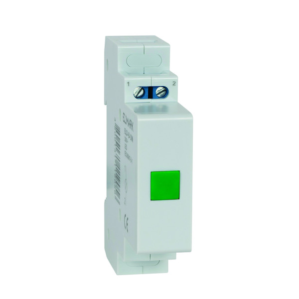 ELD-G-DIN LAMPA 230V GRÖN