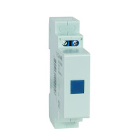 ELD-B-DIN LAMPA 230V BLÅ
