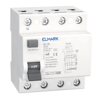 ELECTROMAGNETIC jordfelsbrytare RCCB JEL7B 10kA 4P TYP B 16A/30mA