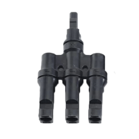 FOURFOLD CONNECTOR 1500V MC4 4-6MM 3 FEMALE/1 MALE