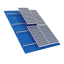 STRUCTURE FOR SANDWICH TAK 560W PANEL 30kW,SET