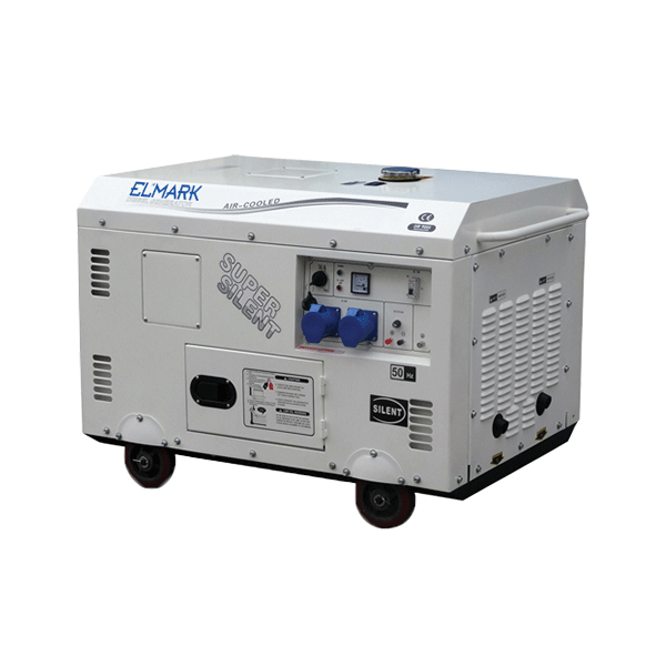 DIESEL GENERATOR EL-DG10/9.5SE 9.5KW WITH CANOPY                                                                                                                                                                                                               