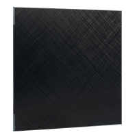 GLASS DECORATIVE PANEL FOR MX-Ф100, METAL BLACK