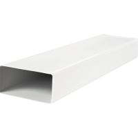 EL02-413 PVC FLAT DUCTS 110x55MM. 1M