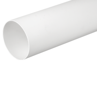 EL02-490 PVC ROUND DUCTS D150MM. 1M                                                                                                                                                                                                                            