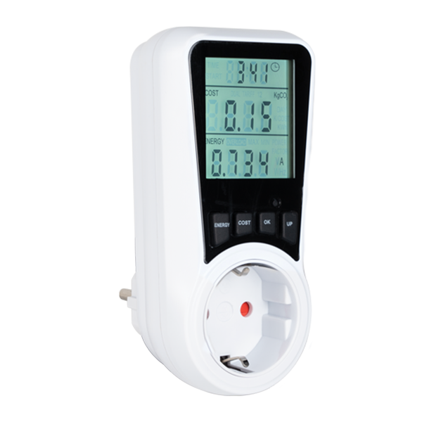 POWER METER WITH LCD DISPLAY 16А                                                                                                                                                                                                                               