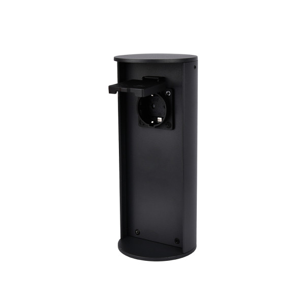EL-1951-1 OUTDOOR SOCKET POLE 1Х16А SCHUKO, IP65                                                                                                                                                                                                               