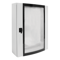 METAL DISTRIBUTION BOARD ELOX 180/60/25 TEMPERED GLASS,IP55                                                                                                                                                                                                    