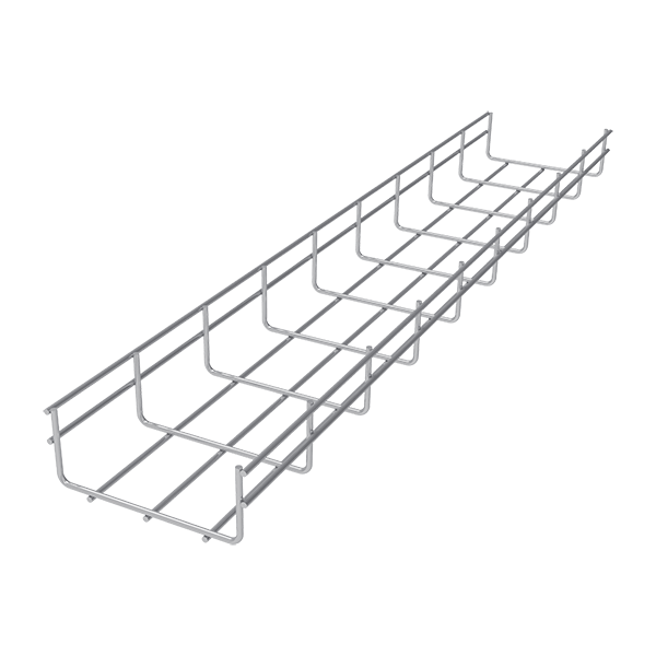 CT2 WIRE MESH CABLE TRAY W:100, H:60, L:2500