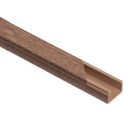 2m. 25x16 PLASTIC CABLE TRUNKING CT2 BEECH                                                                                                                                                                                                                     
