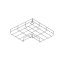 CT4 ANGLE 90° FOR MESH CABLE TRAY H:50 T:4,0 W:100                                                                                                                                                                                                             