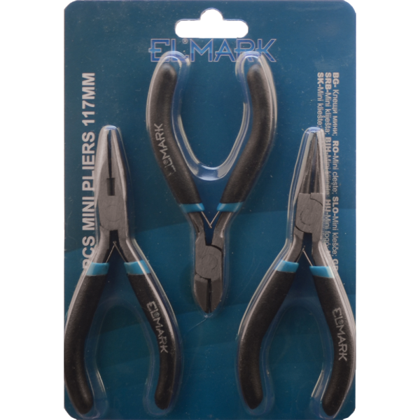 3PCS MINI PLIERS 117mm