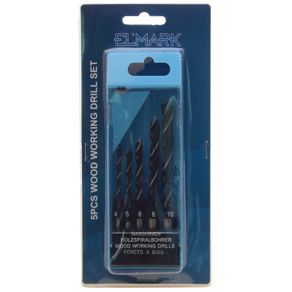 5PCS WOOD WORKING DRILL SET