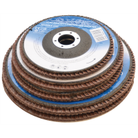 FLAP DISC WITH FIBERGLASS BACKING 125X22.2 G40