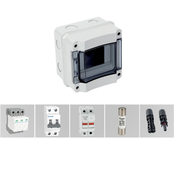 ELM-HK08 SURFACE PV ENCLOSURE 8 MOD.1 STRING IP65                                                                                                                                                                                                              