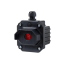 BOX WITH 1 RED LIGHT INDICATOR WITH 1 ENTRY, IP65