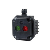 BOX LL- 2 LIGHT INDICATORS WHIT 1 ENTRY, IP65