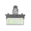 EX-PROOF LED EXIT 1.2W, IP67