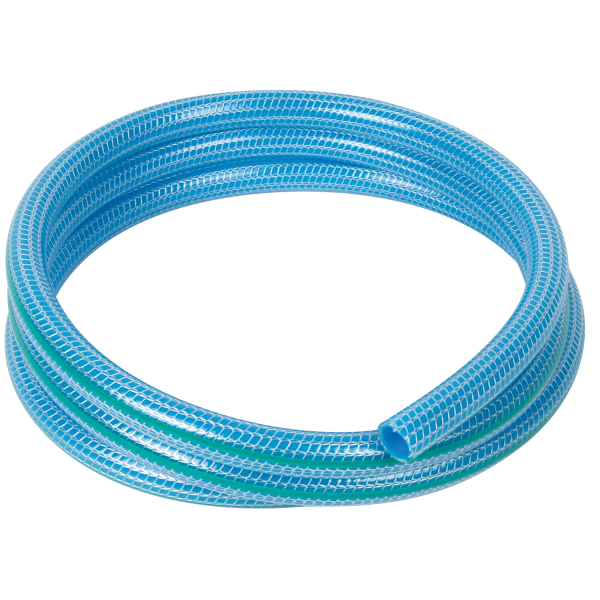 PVC GARDEN HOSE 1/2 10M, THREE LAYER BLUE