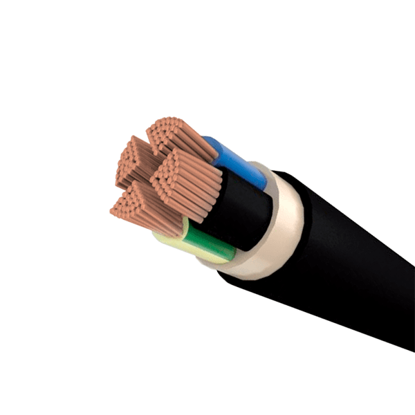 STRÖMKABEL NYY 4x1,5mm2