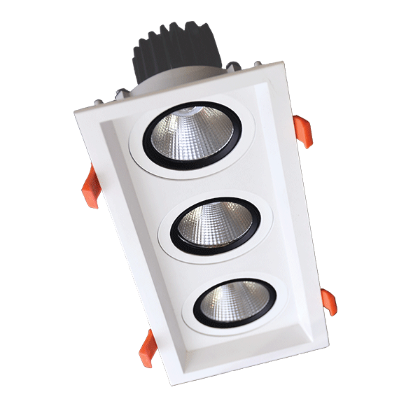 TRIPLELED MOVABLE SPOT LIGHT 3X15W 230V 3000K WHITE