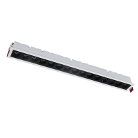 RECESSED LINEAR LIGHTEL-05 20W 4000K, WHITE & BLACK