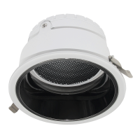 EL-305 RECESSED DOWNLIGHT GU10 WHITE & BLACK