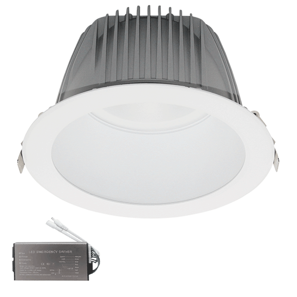 EL-6228 RECESSED LED DOWNLIGHT 30W 3000K+EMERGENCY KIT