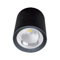 FLCOM LED DOWNLIGHT 10W 230V 4000K 60° SVART