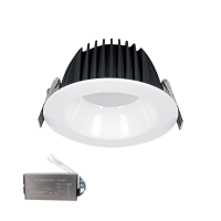 LED DOWNLIGHT SMD 15W 3000K 230V IP44 VIT MED NÖDSTOPP