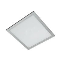 LED-PANEL 45W 4000-4300K 595X595mm DIMBAR, ALUMINIUMRAM