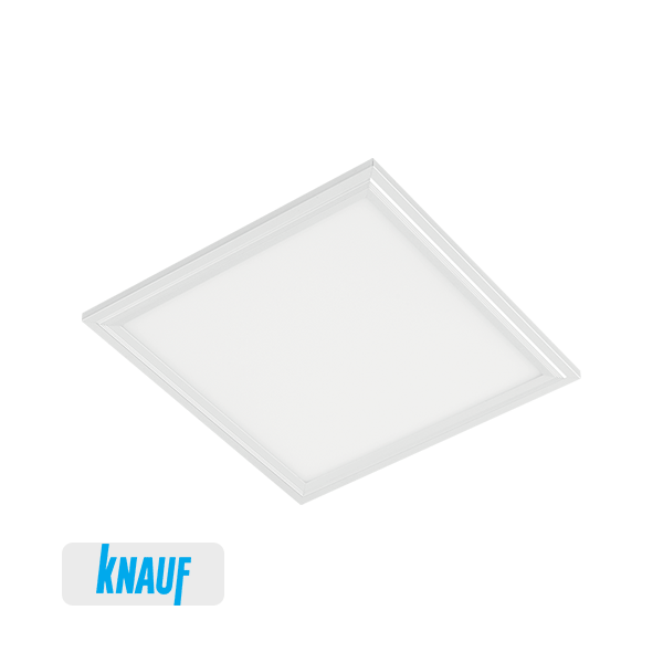 LED PANEL FÖR GIPPSVÄGG 48W 4000K 595x595mm VIT 