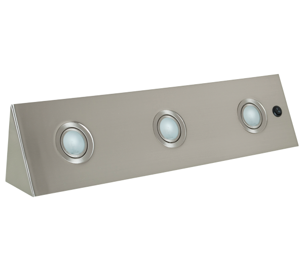 SIM-1553K CABINET STRÅLKASTARE SATIN NICKEL