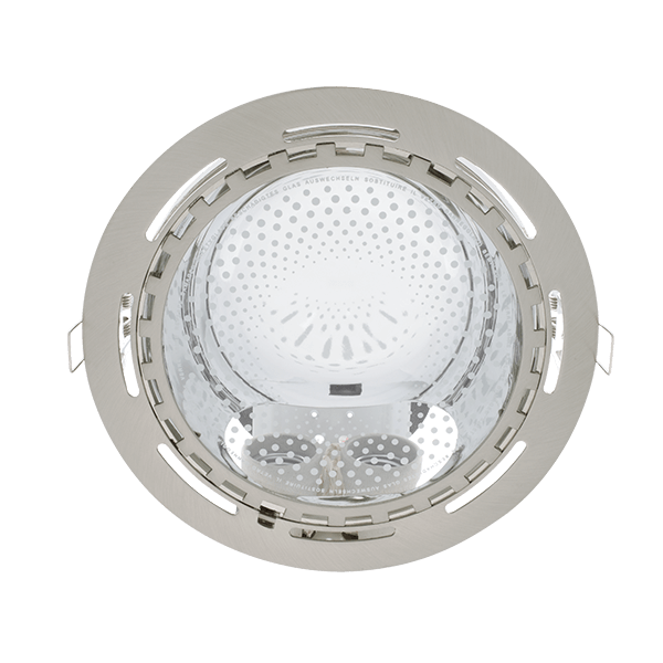 GL210 SET MED 2XLED-PINNAR 9W 2700K SATIN NICKEL