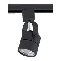 SKY TL5 LED SPÅRLJUS 7W 2700K 120° 230V SVART