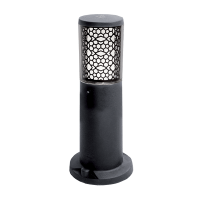 CARLO DECO LED TRÄDGÅRDSARMATUR 6W CCT 4000K IP55 400mm SVART