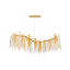 ANTONIO CHANDELIER 12XG9 GOLD/CRYSTALS